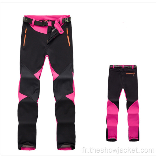 Pantalons de ski pour femmes en vente chaude sur mesure